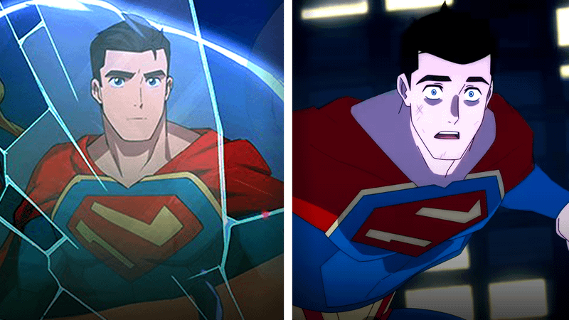 Superman on My Adventures with Superman Season 3 poster.
