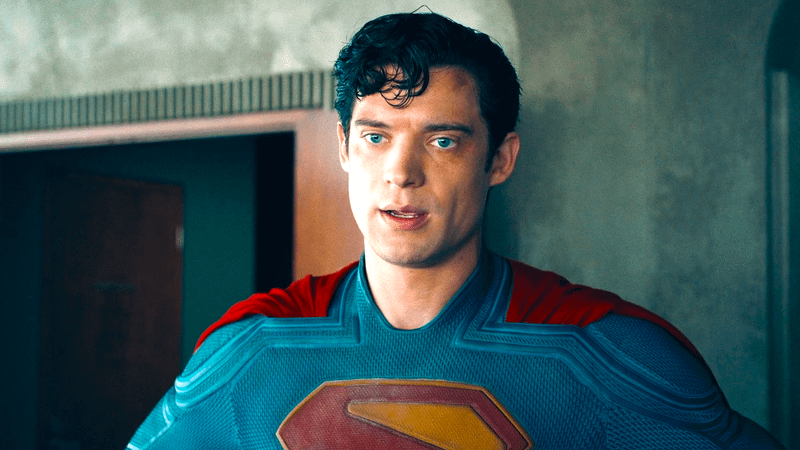 David Corenswet as Superman.