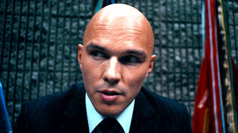 Nicholas Hoult as Lex Luthor in Superman.