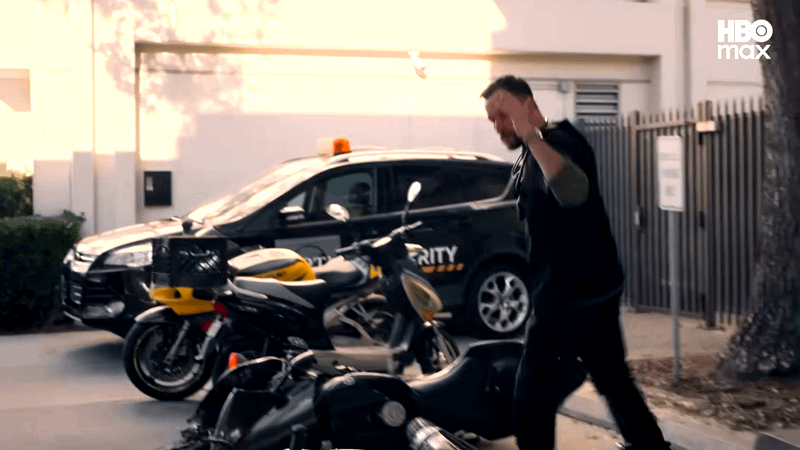 Noah Wyle as Dr. Robby crashing out in The Pitt Season 2, Episode 14.