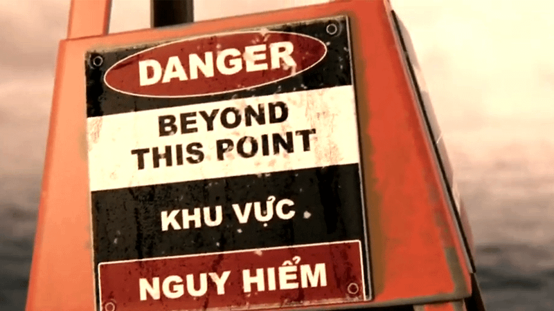 The Danger buoy in The Requin.