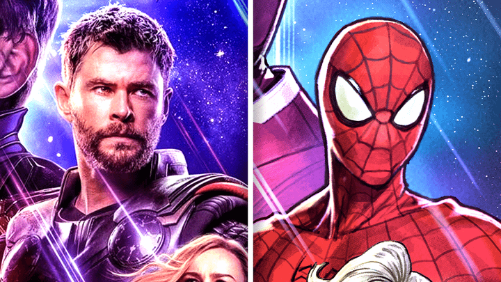 Thor and Spider-Man