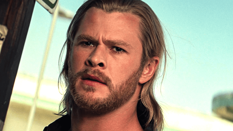 Chris Hemsworth as Thor in 2011 Movie, Dyed Eyebrows.