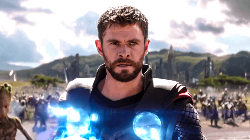 Chris Hemsworth as Thor in 'Avengers: Infinity War.'