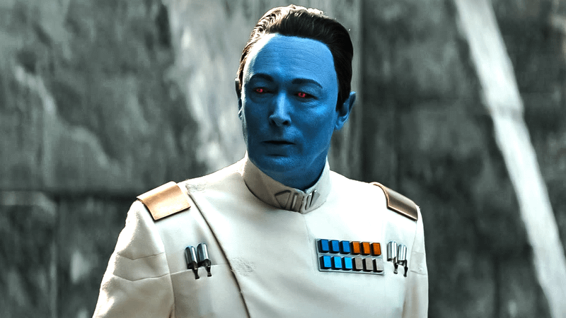 Lars Mikkelsen as Grand Admiral Thrawn.