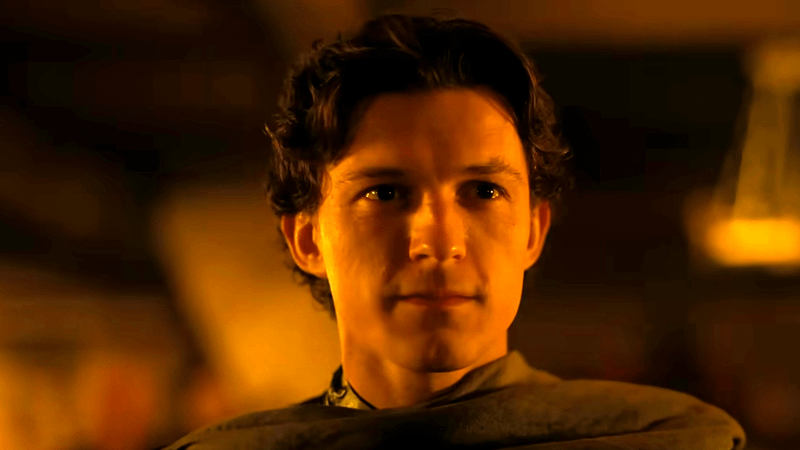 Tom Holland as Telemachus in The Odyssey.