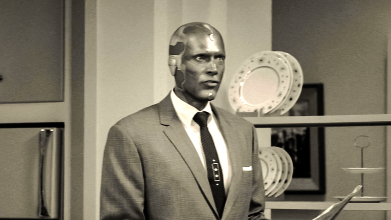 Paul Bettany as Vision in WandaVision