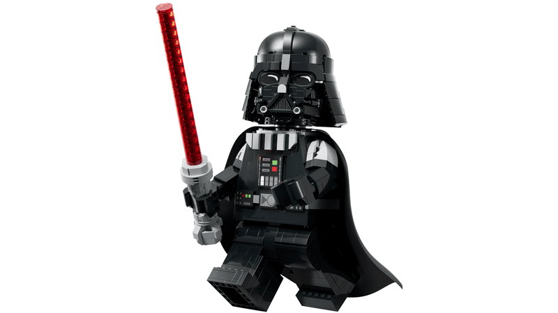 The new Up-Scaled Darth Vader Minifigure.