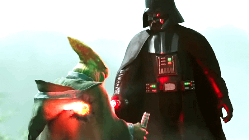 Darth Vader vs. Daki in Maul: Shadow Lord.