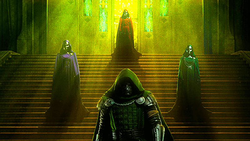 Latverian witches alongside Doctor Doom.