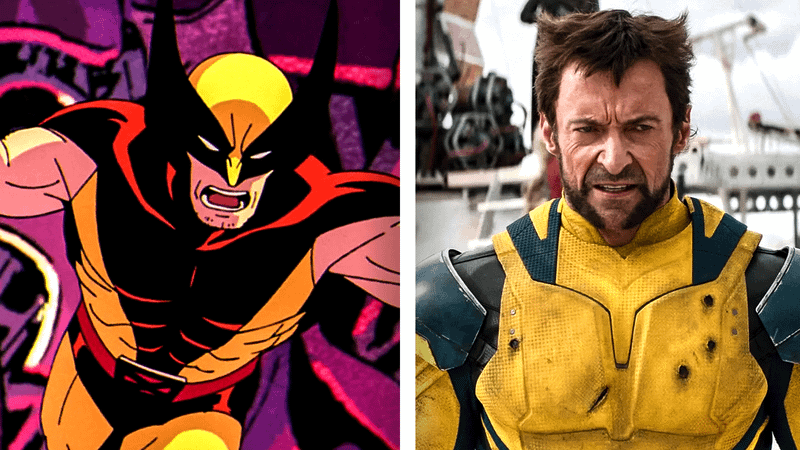 Wolverine & Hugh Jackman as Wolverine.