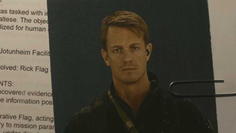 picture of Joel Kinnaman's Rick Flag Jr. in file from Peacemaker Season 2, Episode 2