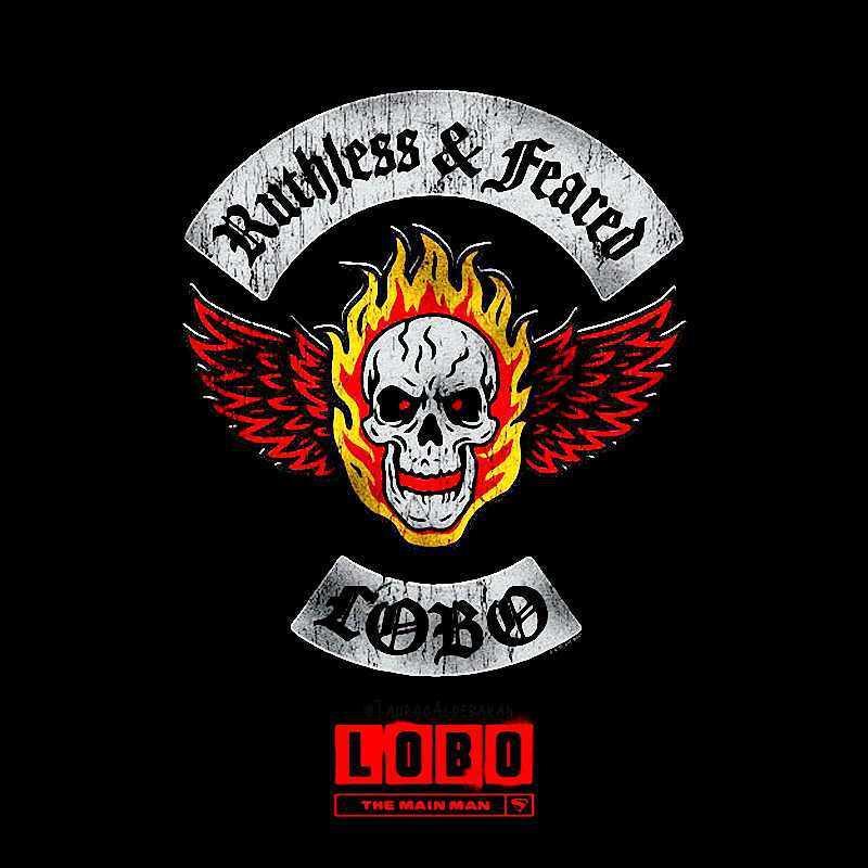 Lobo's motorcycle club logo in Supergirl.