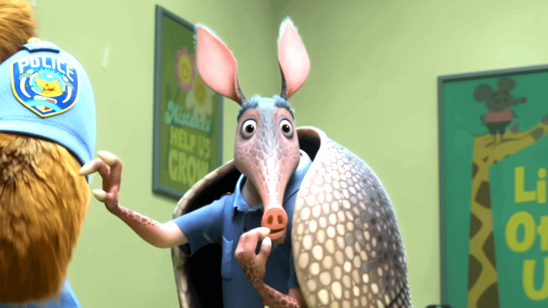 Zootopia's Armadillo, Greg
