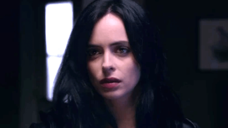 Krysten Ritter as Jessica Jones.