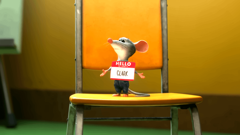 Mouse police officer, Clark