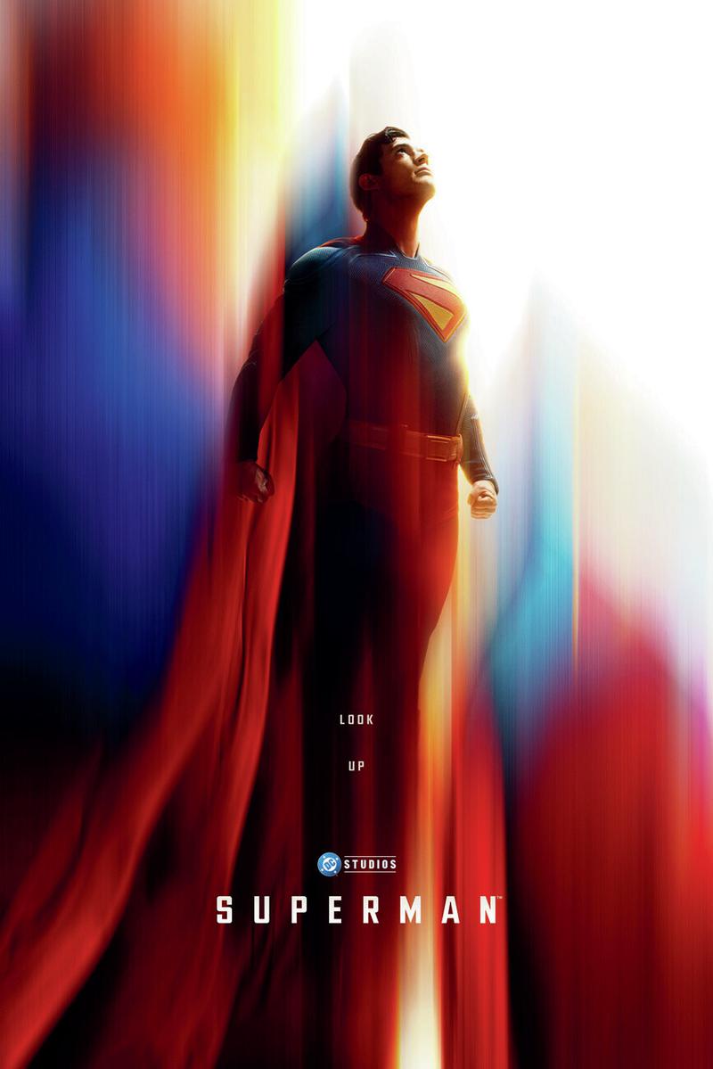 Superman (2025) official poster.
