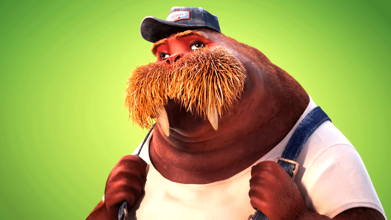 The Walrus plumber in Zootopia