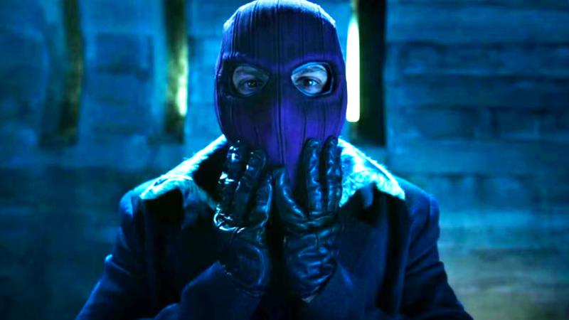 Daniel Bruhl as Baron Zemo holding his mask in The Falcon and the Winter Soldier
