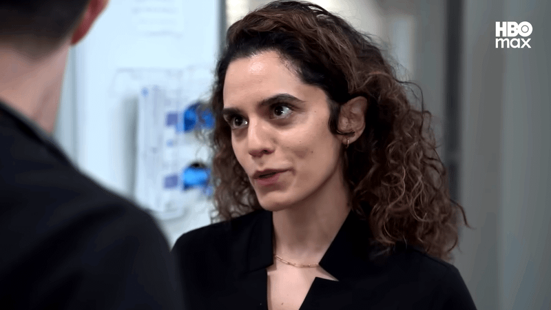 Sepideh Moafi as Dr. Al-Hashimi in The Pitt Season 2, Episode 15.