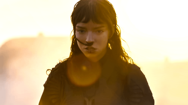 Anya Taylor-Joy appears in Dune as Alia Atreides.