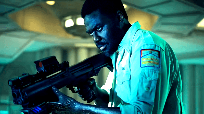 Babou Ceesay as Morrow in Alien: Earth