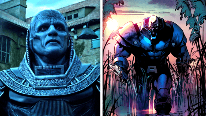 Apocalypse in the X-Men movies and in the comics