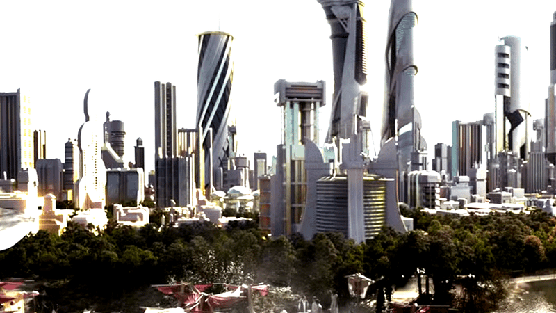 Argo City in The CW's Supergirl show.