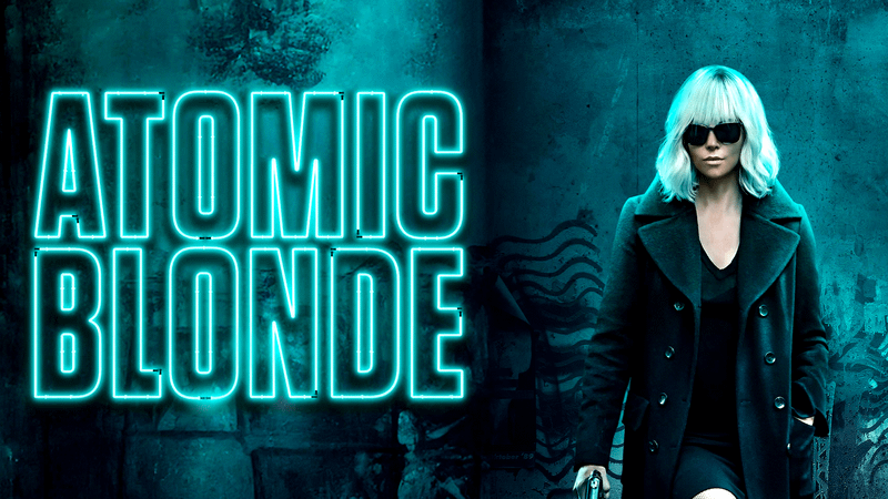 Atomic Blonde poster.