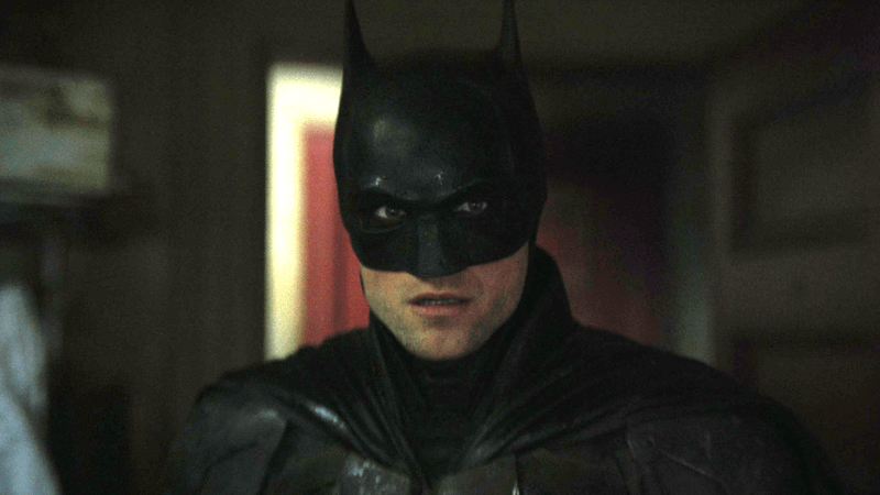 Robert Pattinson as Batman in The Batman.