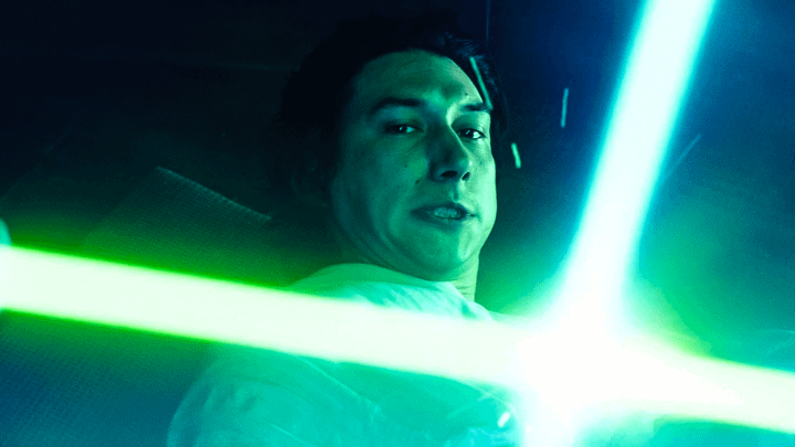 Ben Solo in The Last Jedi.