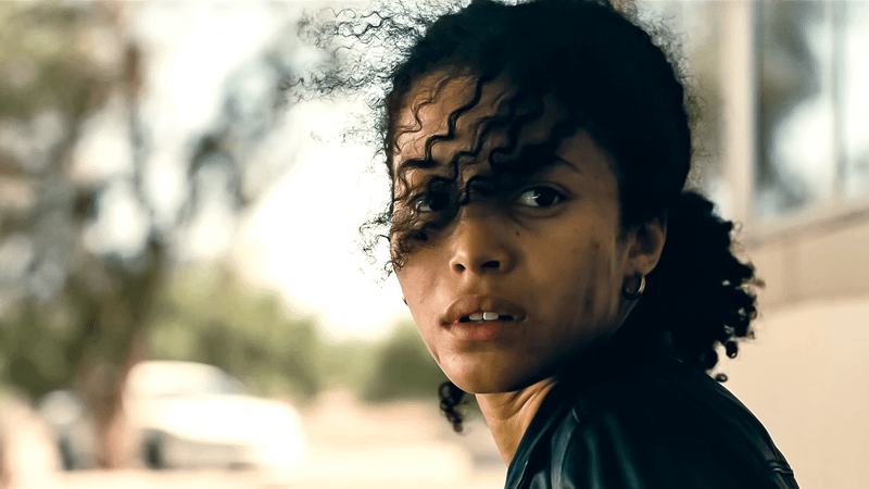 Chase Infiniti in the film One Battle After Another by Paul Anderson.