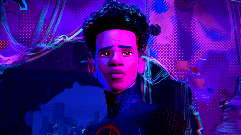 Miles Morales in Beyond the Spider-Verse.