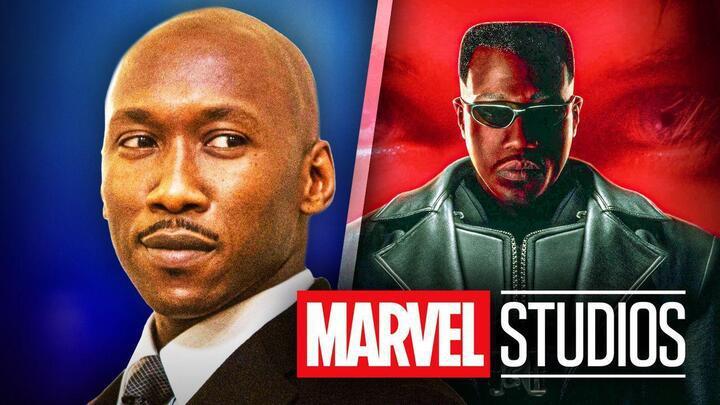 Mahershala Ali on the left and Wesley Snipes as Blade on the right.