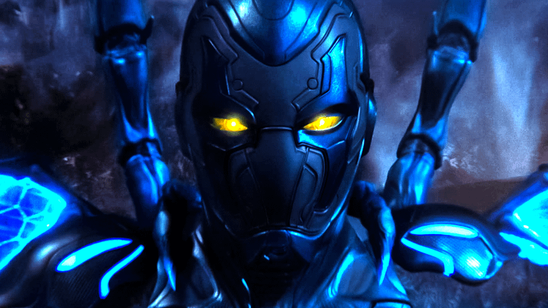 Xolo Maridueña as Blue Beetle.