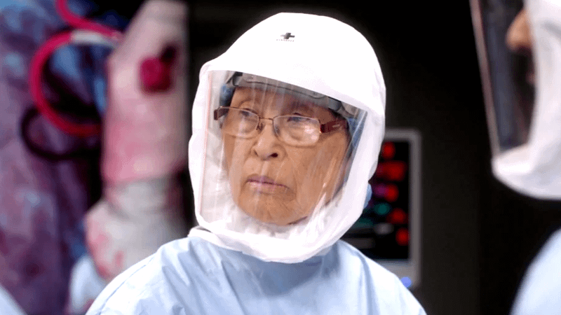 BokHee in Grey's Anatomy.