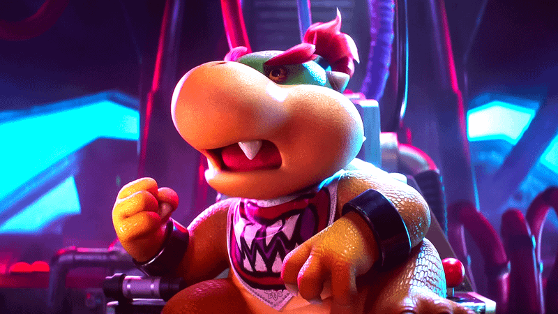 Bowser Jr. in The Super Mario Galaxy Movie.