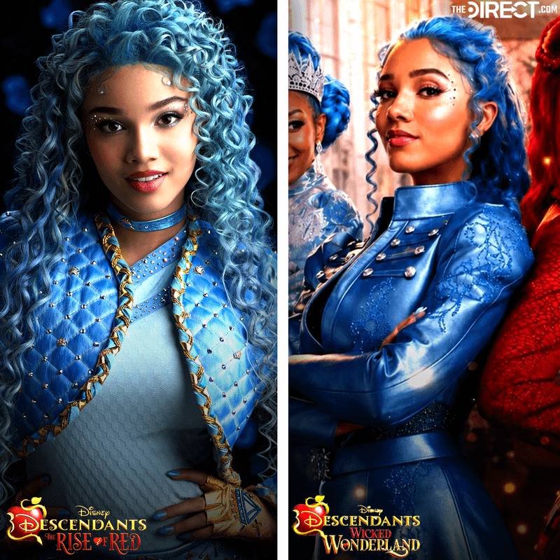 Malia Baker as Chloe Charming in Descendants.