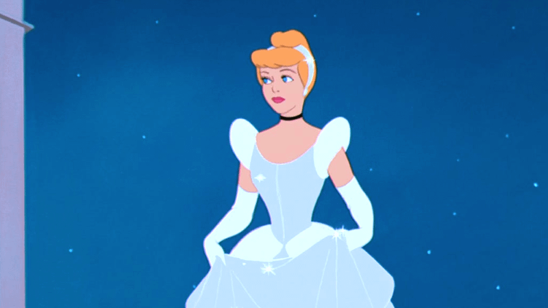 Animated Cinderella from Cinderella.