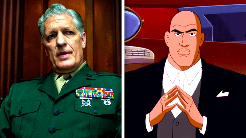 Clancy Brown and animated Lex Luthor