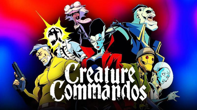 Promotional art from 2024's Creature Commandos Season 1.
