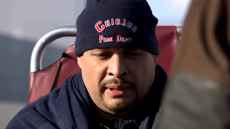 Joe Cruz in Chicago Fire. 