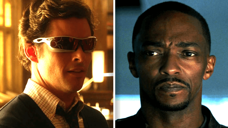 Cyclops and Sam Wilson