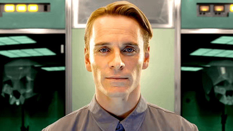 Michael Fassbender as David in Prometheus