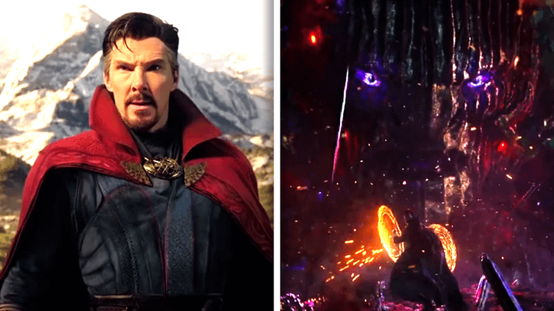 Benedict Cumberbatch as Doctor Strange in Doctor Strange in the Multiverse of Madness, Dormammu in Doctor Strange