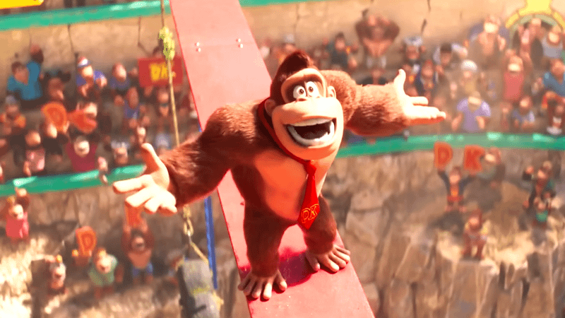 Donkey Kong in The Super Mario Bros. Movie