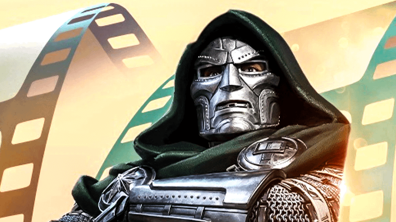 Robert Downey Jr.'s Doctor Doom marketing.