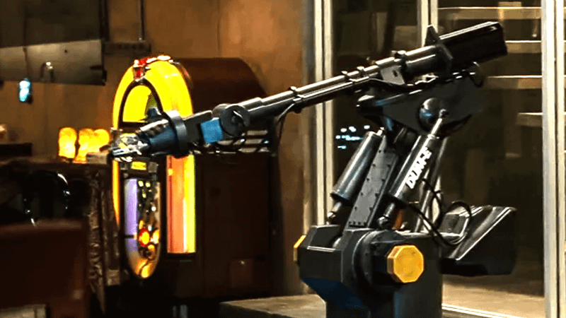 DUM-E Robot Arm in Iron Man.
