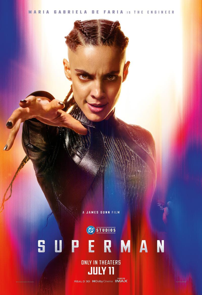 Maria Gabriela de Faria The Engineer Superman poster.