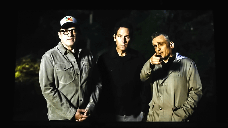 The Russo Brothers & Paul Rudd.